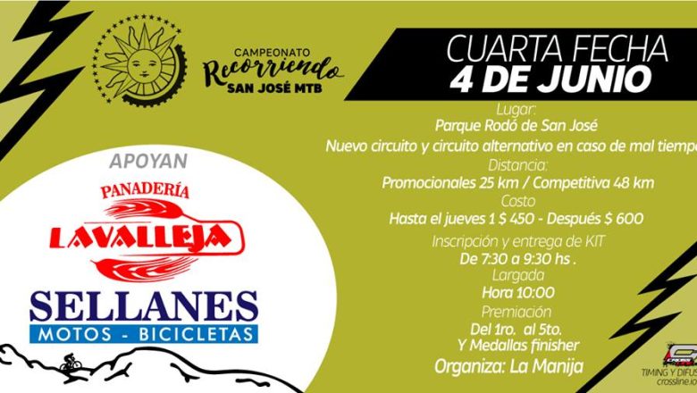 MTB: SE CORRE LA CUARTA