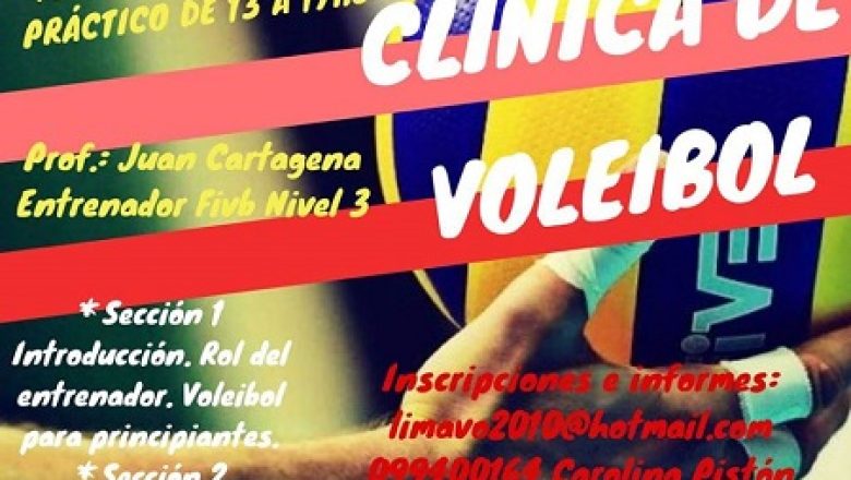 Clínica de Voley
