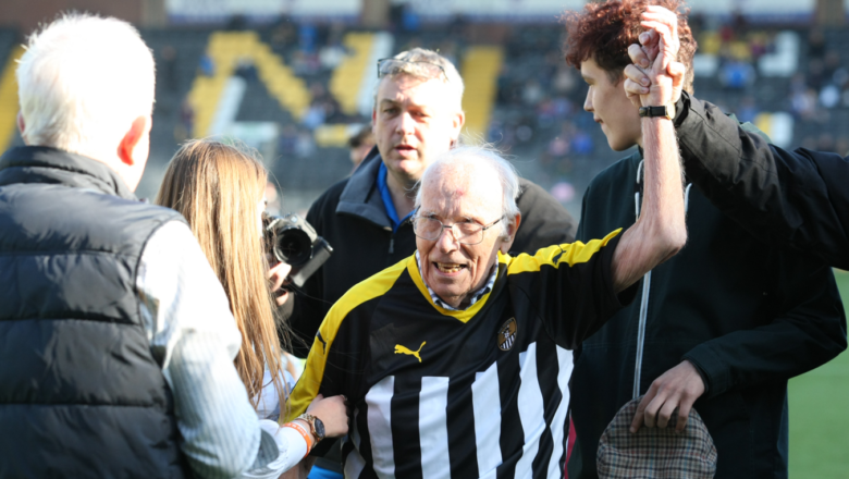 Convierte un gol a sus 94 años y cumple su sueño