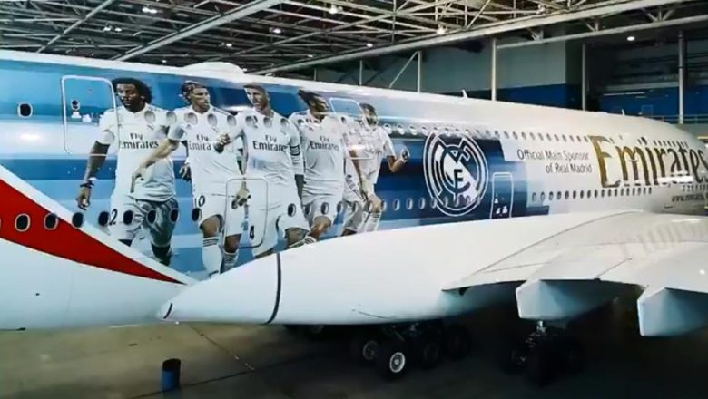 Real Madrid de vuelo: avión de cara nueva