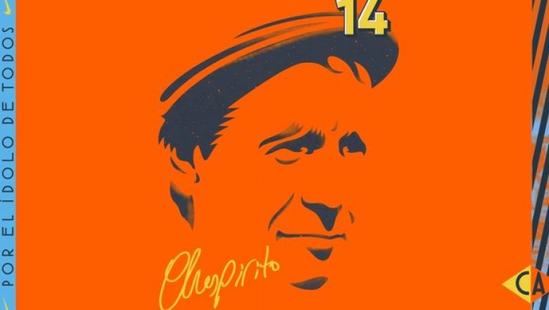 La camiseta en homenaje a Chespirito