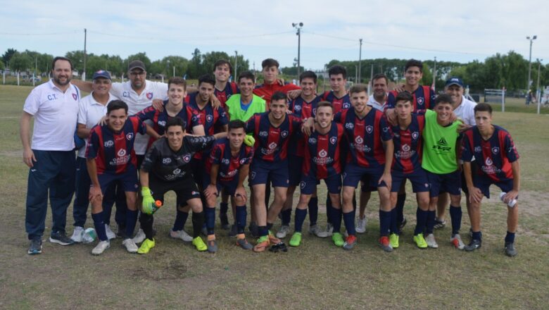 Festejo azulgrana en Sub 21