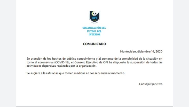 Ofi suspende su actividad