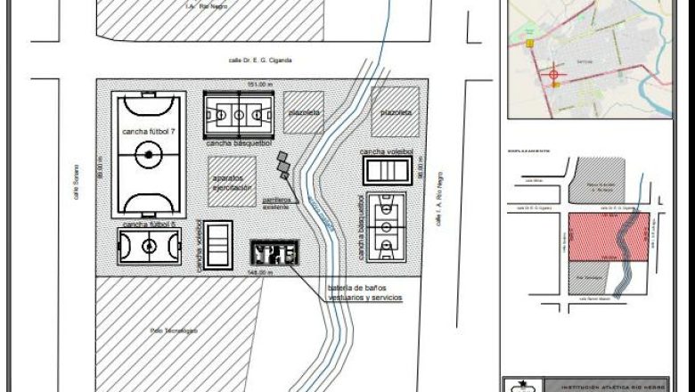 Río Negro presentó proyecto de Campus Deportivo