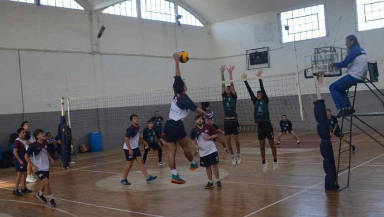 Se fue la segunda del voley local