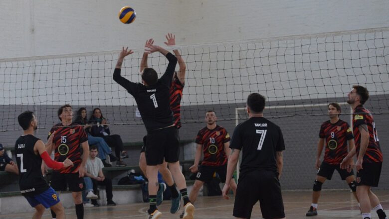 Otra jornada de voley