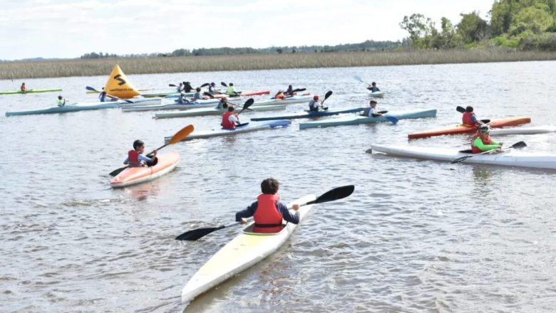 Deporte recreativo en el verano