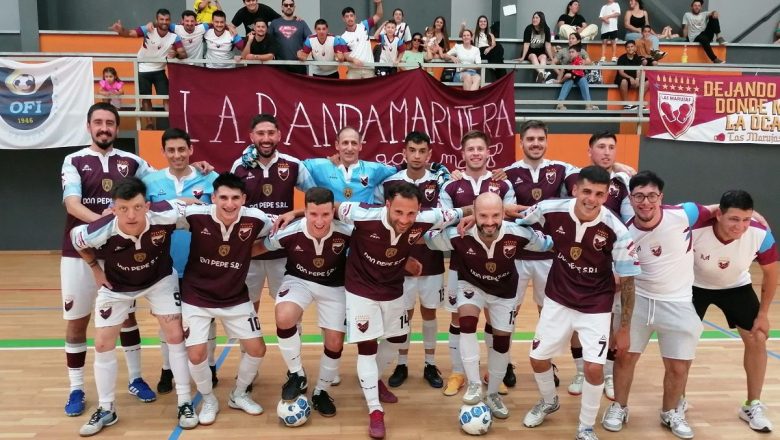 En el podio del interior
