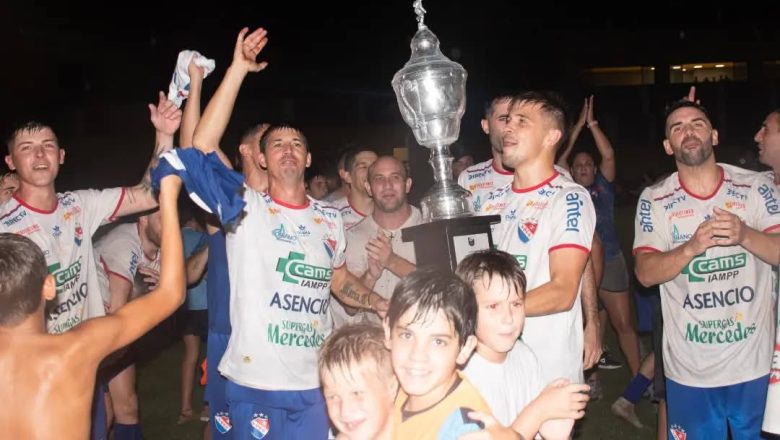 Festejo para tres campeones