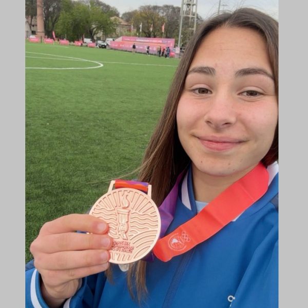 Medalla de Bronce para Oriana